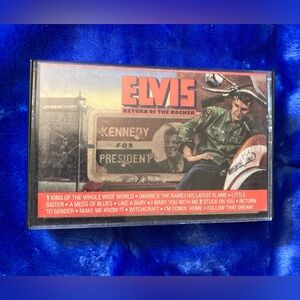 Vintage Elvis Presley Return Of The Rocker Cassette Tape 1986